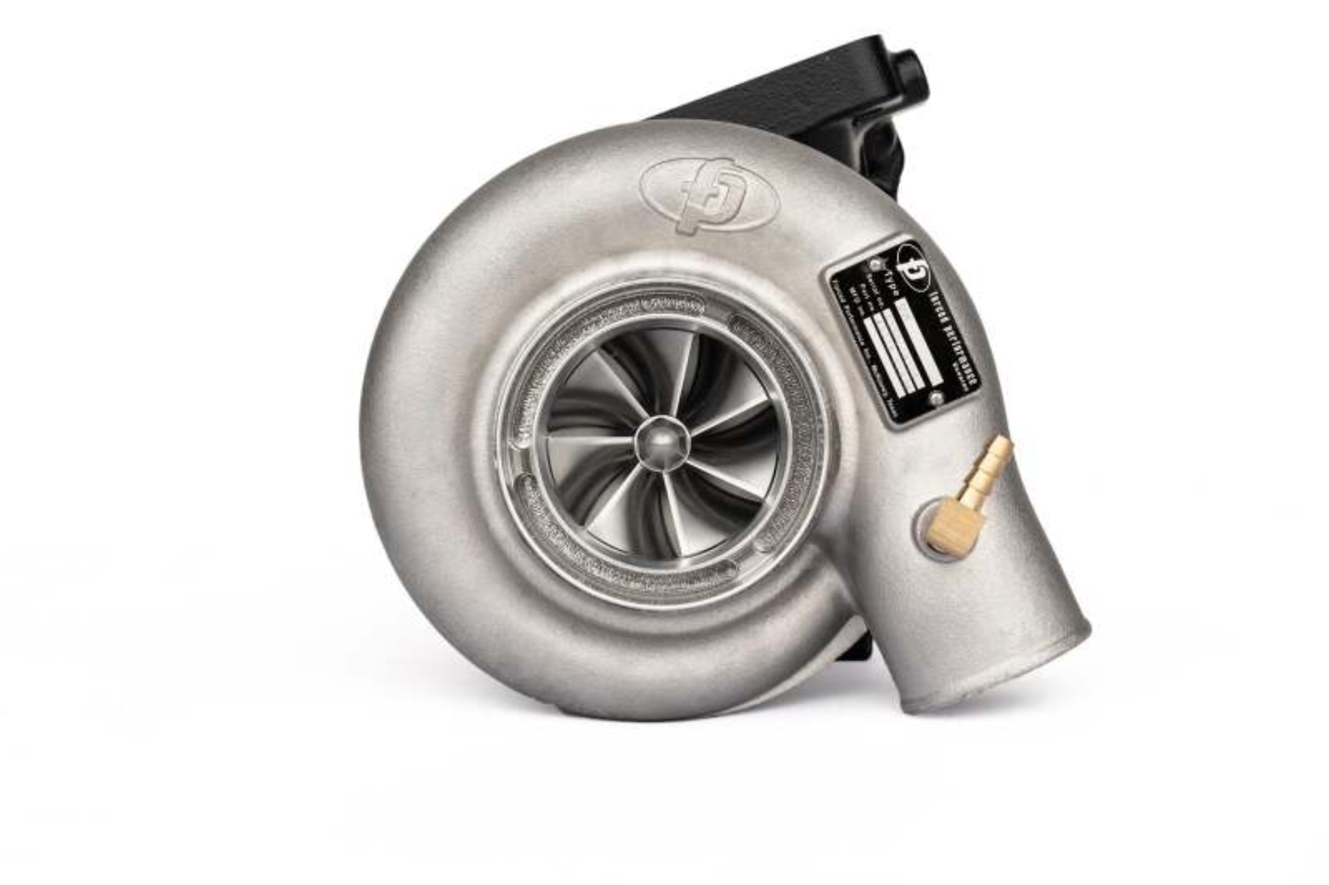 Picture of Forced Performance DSM Flanged Vehicle Zero Ball Bearing Turbo 84mm CH10CM Turbine Hsg WG on O2