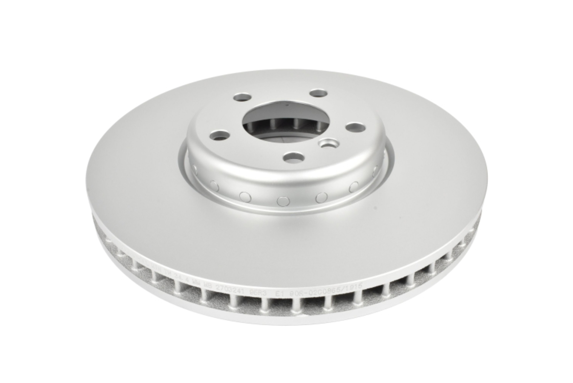 Picture of DBA 11-17 BMW 5-Series (F10/F01/F12) Street Hybrid Composite Standard Front Left Brake Rotor