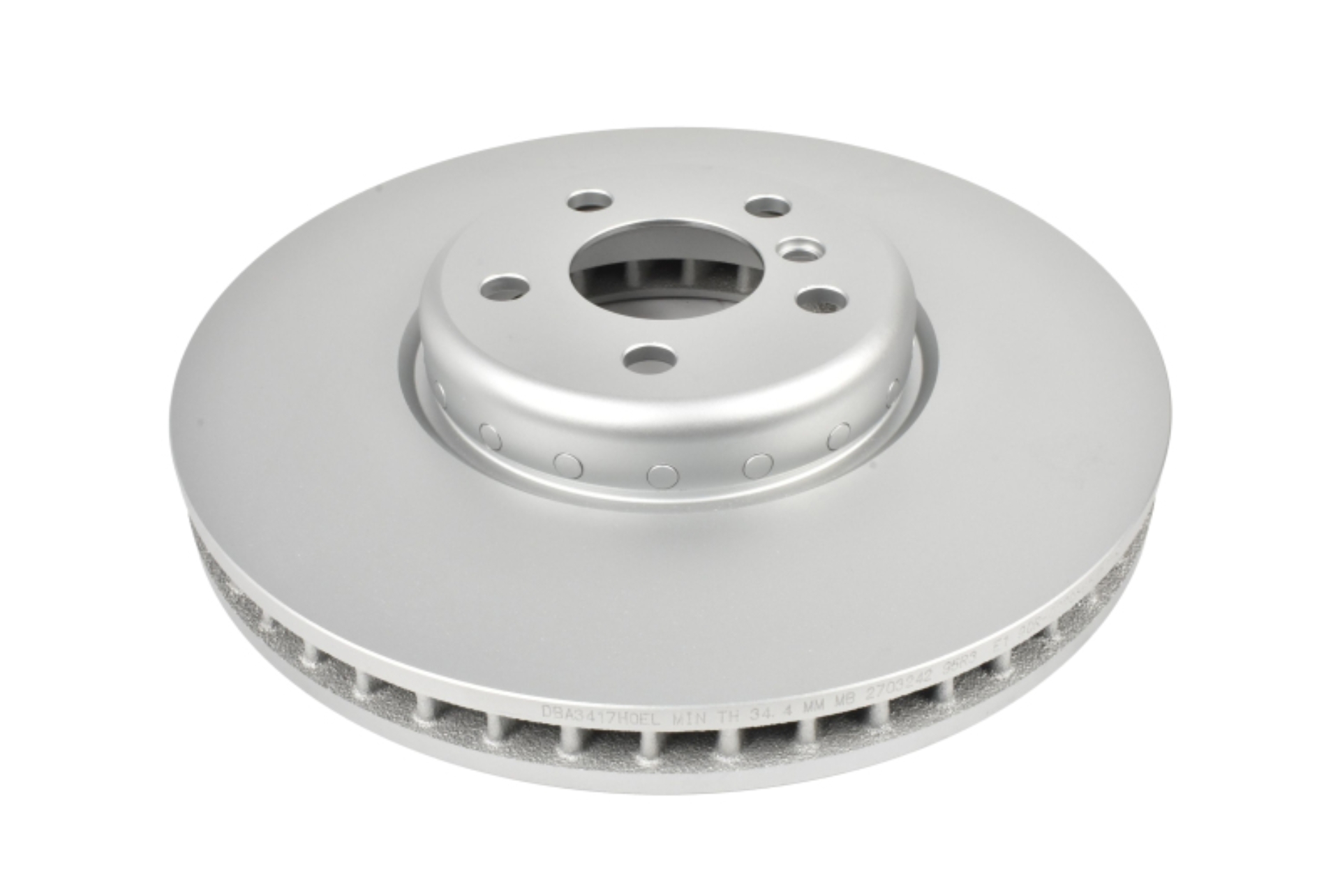 Picture of DBA 17-24 BMW 5-Series (G30/G11/G32) Street Hybrid Composite Standard Front Left Brake Rotor