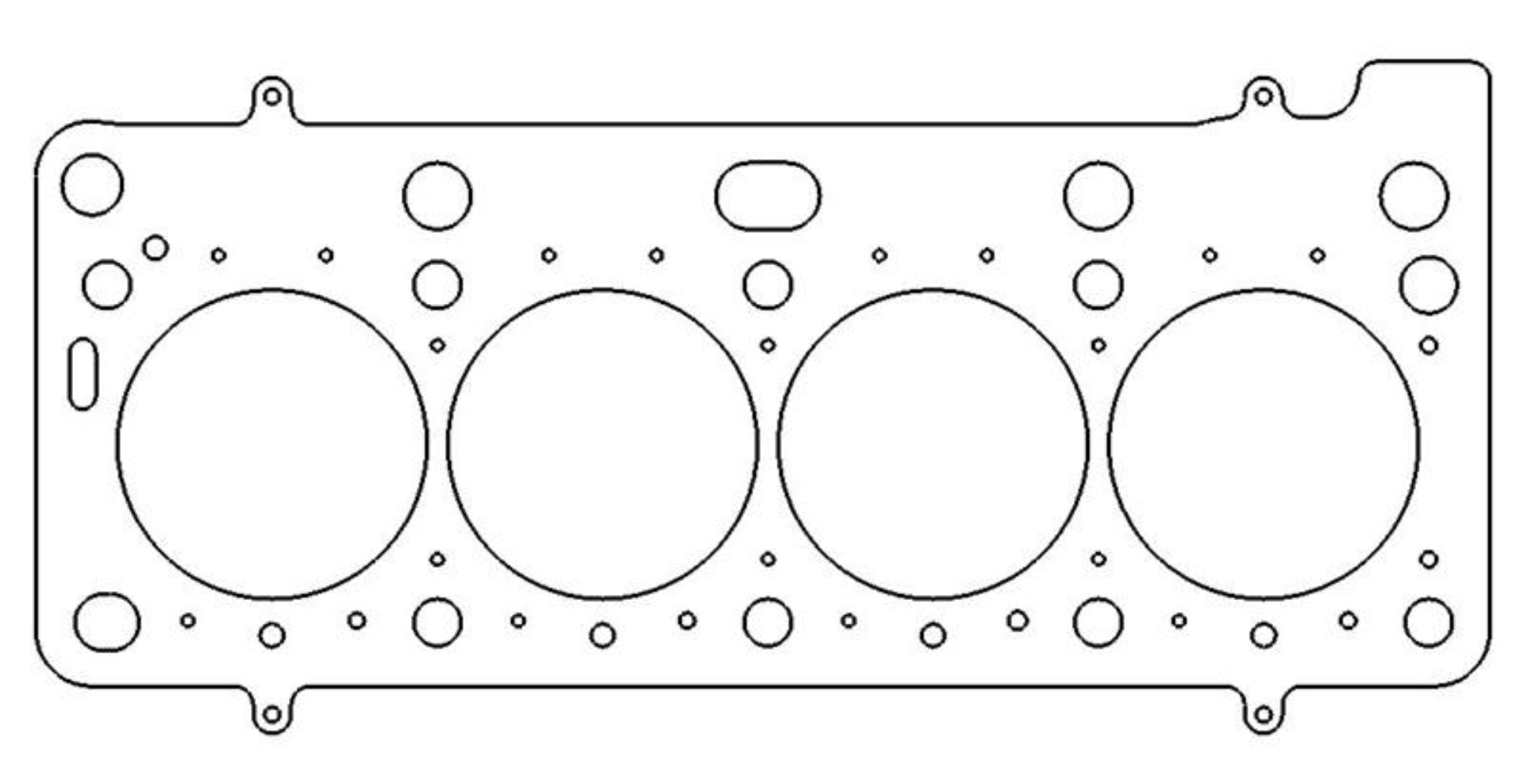 Picture of Cometic Renault F7P/F7R .040in. MLS Cylinder Head Gasket - 84mm Bore