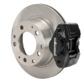 Picture of Wilwood 69-83 Porsche 911 D31 11.42in. Rear Brake Kit w/ Flex Lines - Black