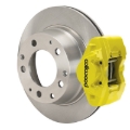 Picture of Wilwood 84-89 Porsche 911 D31 11.42in. Rear Brake Kit w/ Flex Lines - Yellow