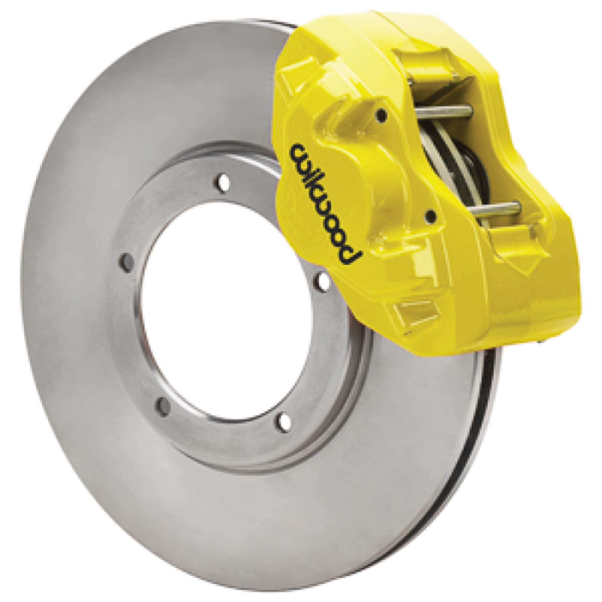Picture of Wilwood 75-83 Porsche 911 D45 11.10in. Front Brake Kit w/ Flex Lines - Yellow