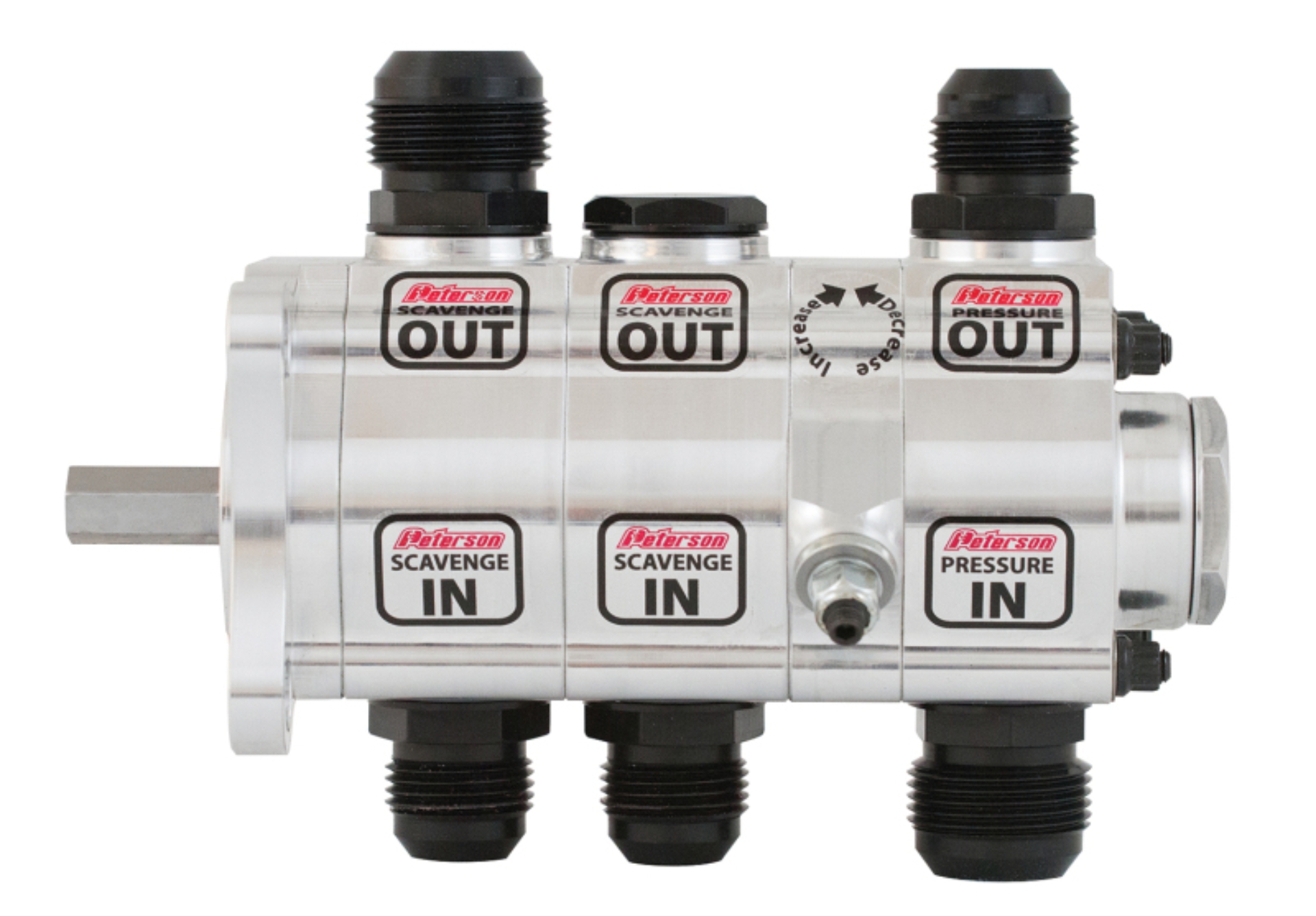 Picture of Peterson Fluid Systems R4 3-Stage Oil Pump - Right Side Mount - Rear Drive - Front Pressure