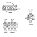 Picture of Peterson Fluid Systems R4 4-Stage Oil Pump - Right Side Mount - Rear Drive Drag