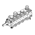 Picture of Peterson Fluid Systems R4 5-Stage Oil Pump - Left Side Mount - HV - Rear Drive Drag