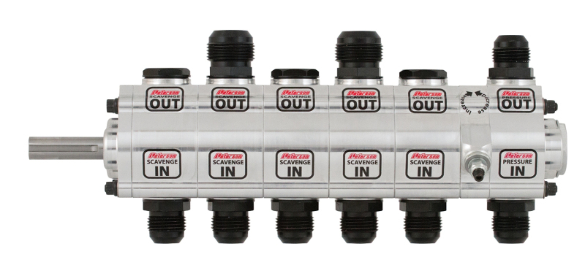 Picture of Peterson Fluid Systems R4 6-Stage Oil Pump - Right Side Mount - HV - Rear Drive - Front Pressure
