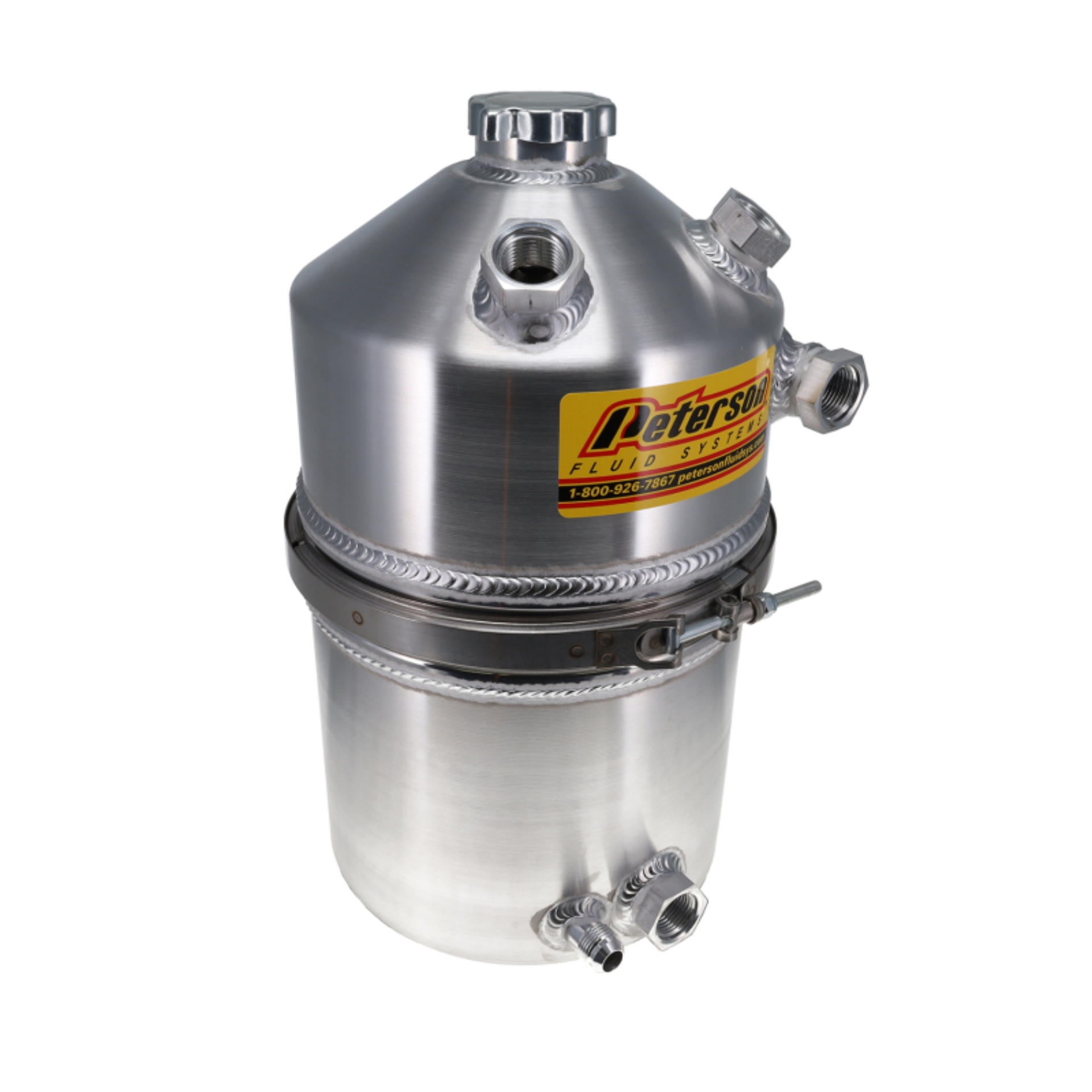 Picture of Peterson Fluid Systems Oil Tank 4 Gallon Dual Breather