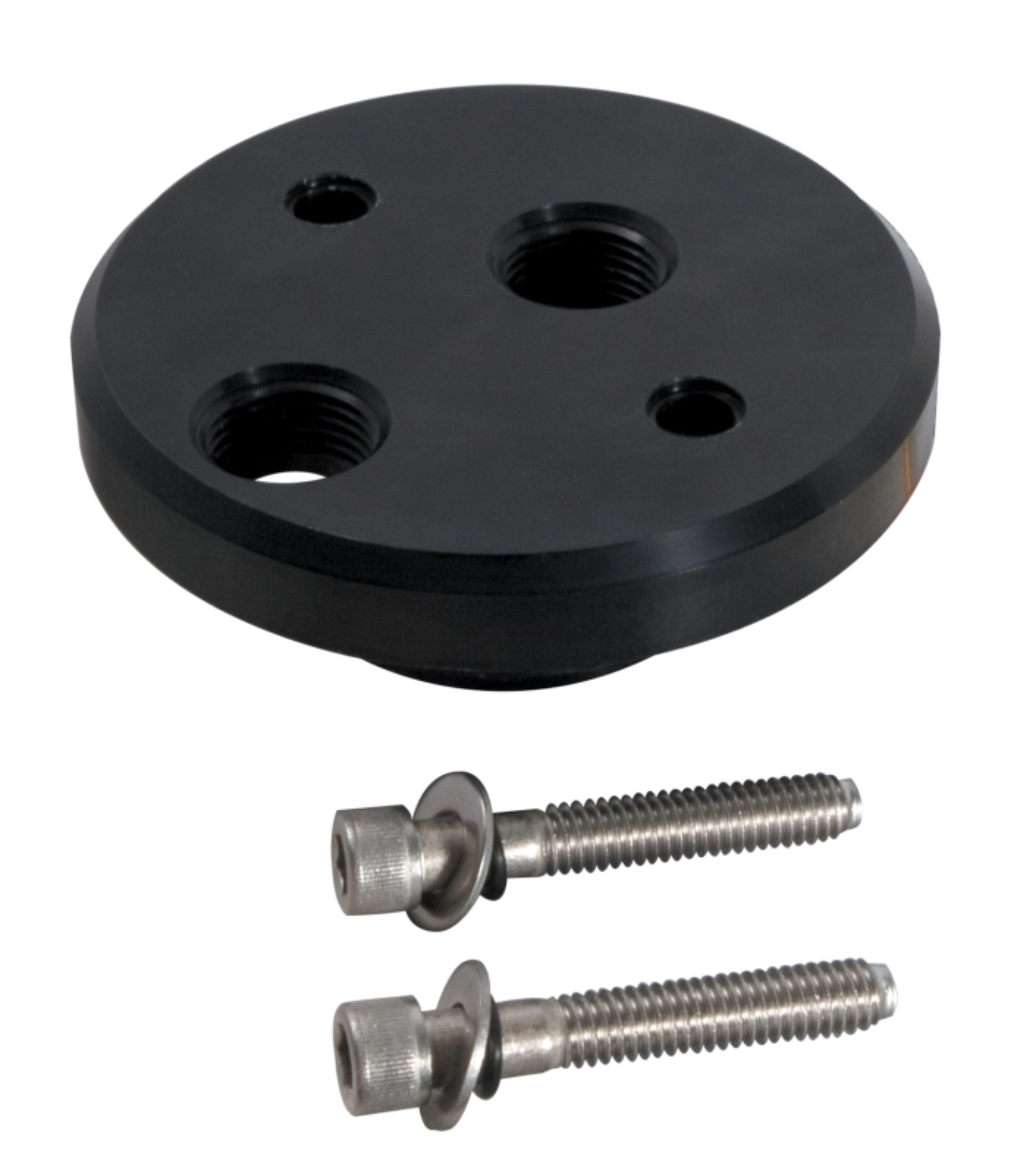 Picture of Peterson Fluid Systems Remote Filter Adapter For Chevrolet V8 w/ Spin-on Filter -10AN Ports