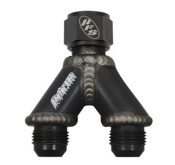Picture of Peterson Fluid Systems Y-Manifold -16AN B-Nut To 12/12