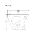 Picture of Peterson Fluid Systems Chevrolet Big Block Mount Blade - Right Side