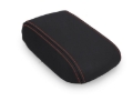 Picture of PRP 2013-2017 Subaru Crosstrek Center Console Cover - Black w/ Orange Stitch