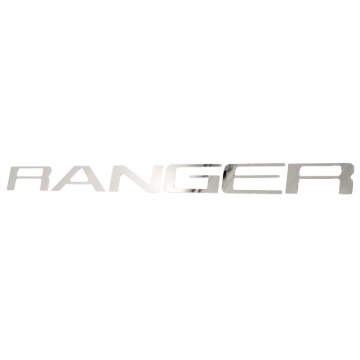 Picture of Putco 24-25 Ford Ranger (Flat Cut) Tailgate - Polished Stainless