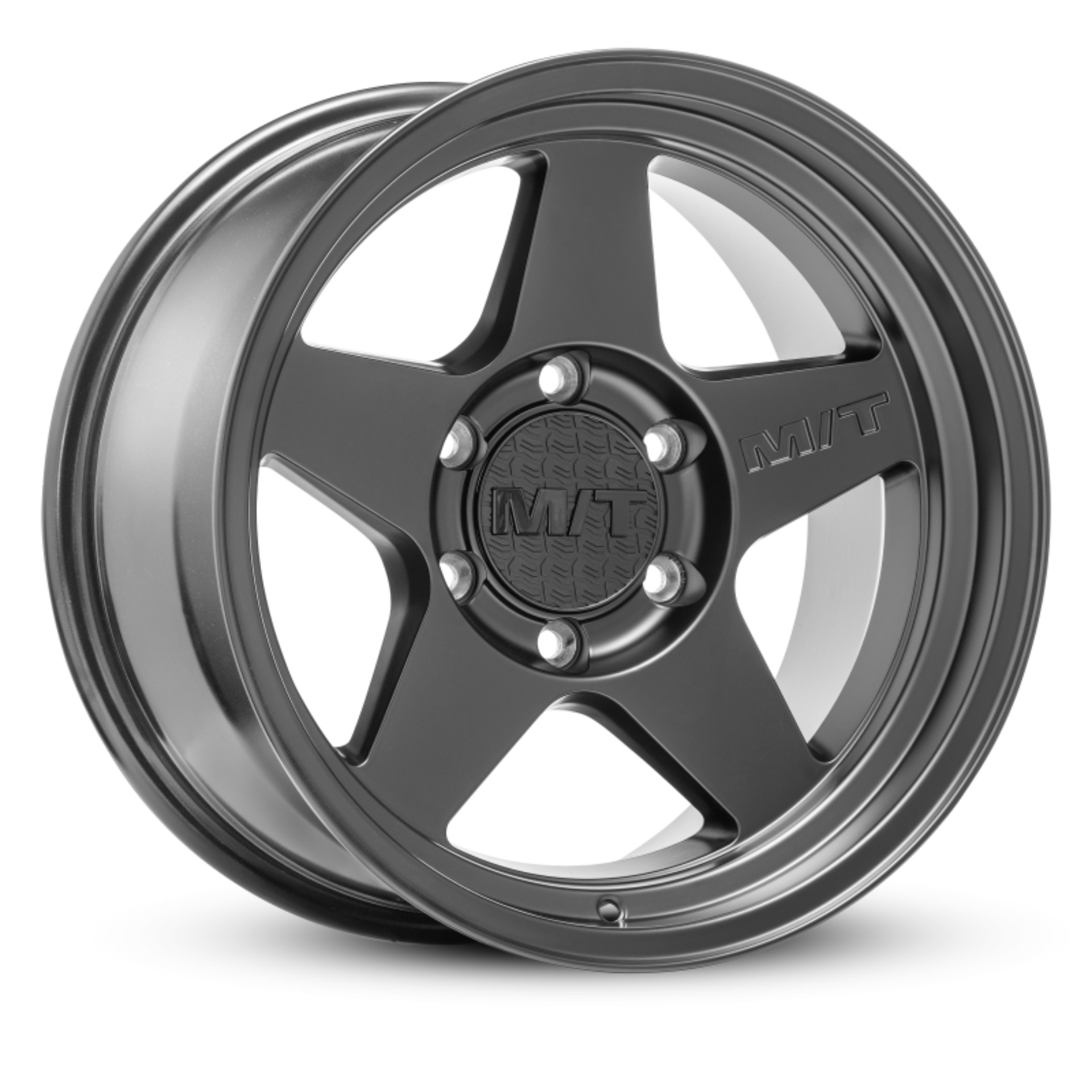 Picture of Mickey Thompson Open 5 Black Wheel - 20X9 5X5 BP 5in BS 0 Offset 71.6mm Bore - 274543