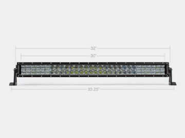 Picture of Cali Raised 16-23 Tacoma Stealth Bumper Second 32In Light Bar With Relocation Mounts - Combo
