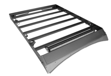 Picture of Cali Raised 14-21 Toyota Tundra Crew Max Premium Roof Rack - 43 In Dual Function Light Kit