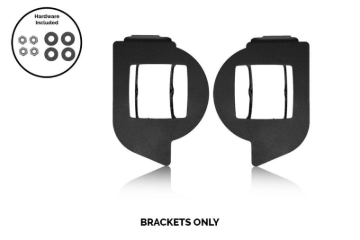 Picture of Cali Raised 14-24 Toyota 4Runner Led Fog Light Pod Replacements Brackets Kit - Brackets Only