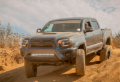 Picture of Cali Raised 05-15 Toyota Tacoma Low Prof Ditch Light Brackets Kit W/ Blue Backlight - Small