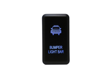 Picture of Cali Raised Tall Style Toyota Oem Style Bumper Light Bar Switch - Blue