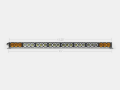 Picture of Cali Raised 43 Amber/White Dual Function Led Bar - Dual Function Wire Harness/SQ Dual Function Swit