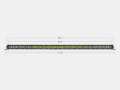 Picture of Cali Raised 42 Slim Single Row Led Bar