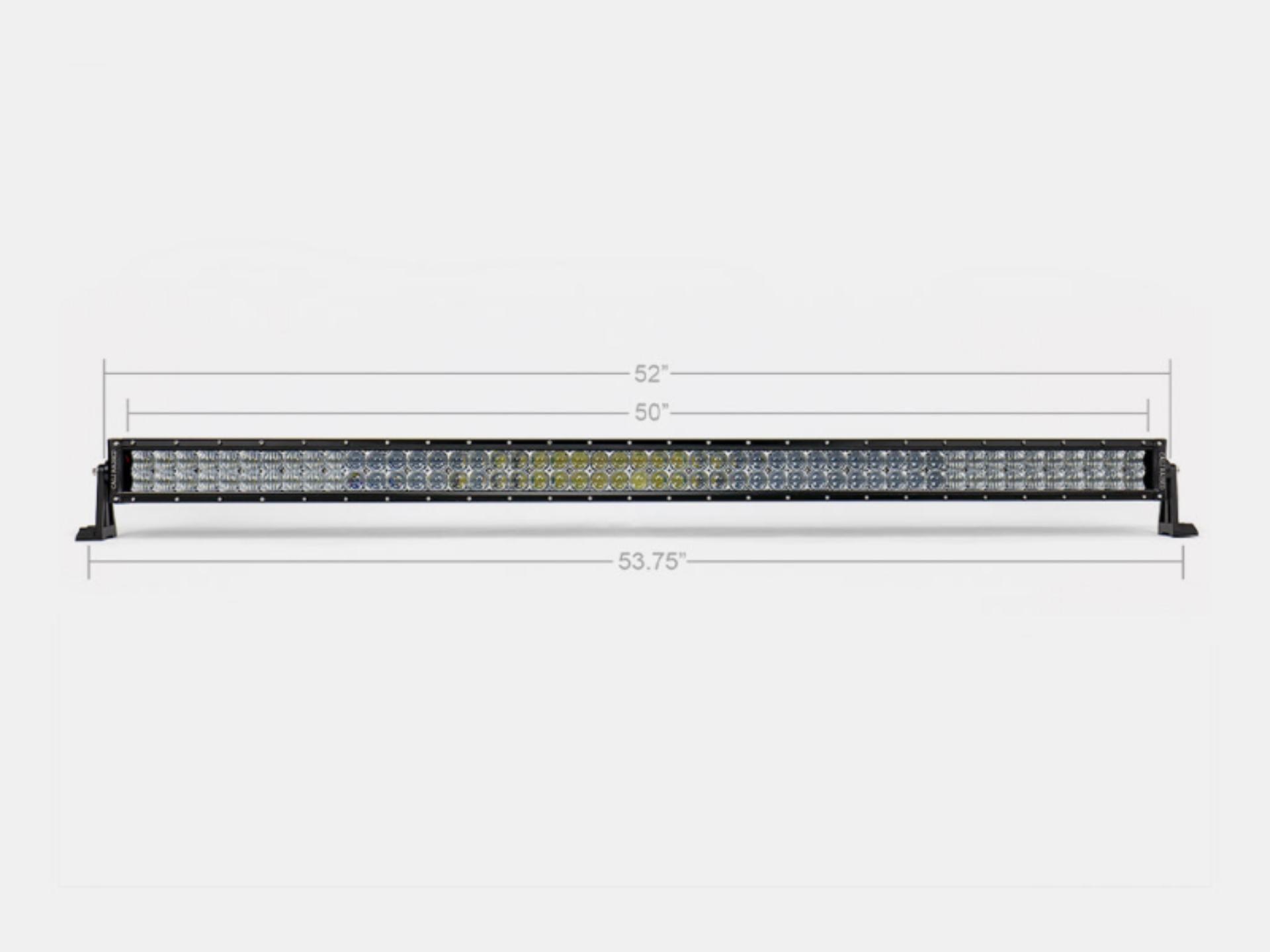 Picture of Cali Raised 52 Dual Row 5D Optic Osram Led Bar - Combo