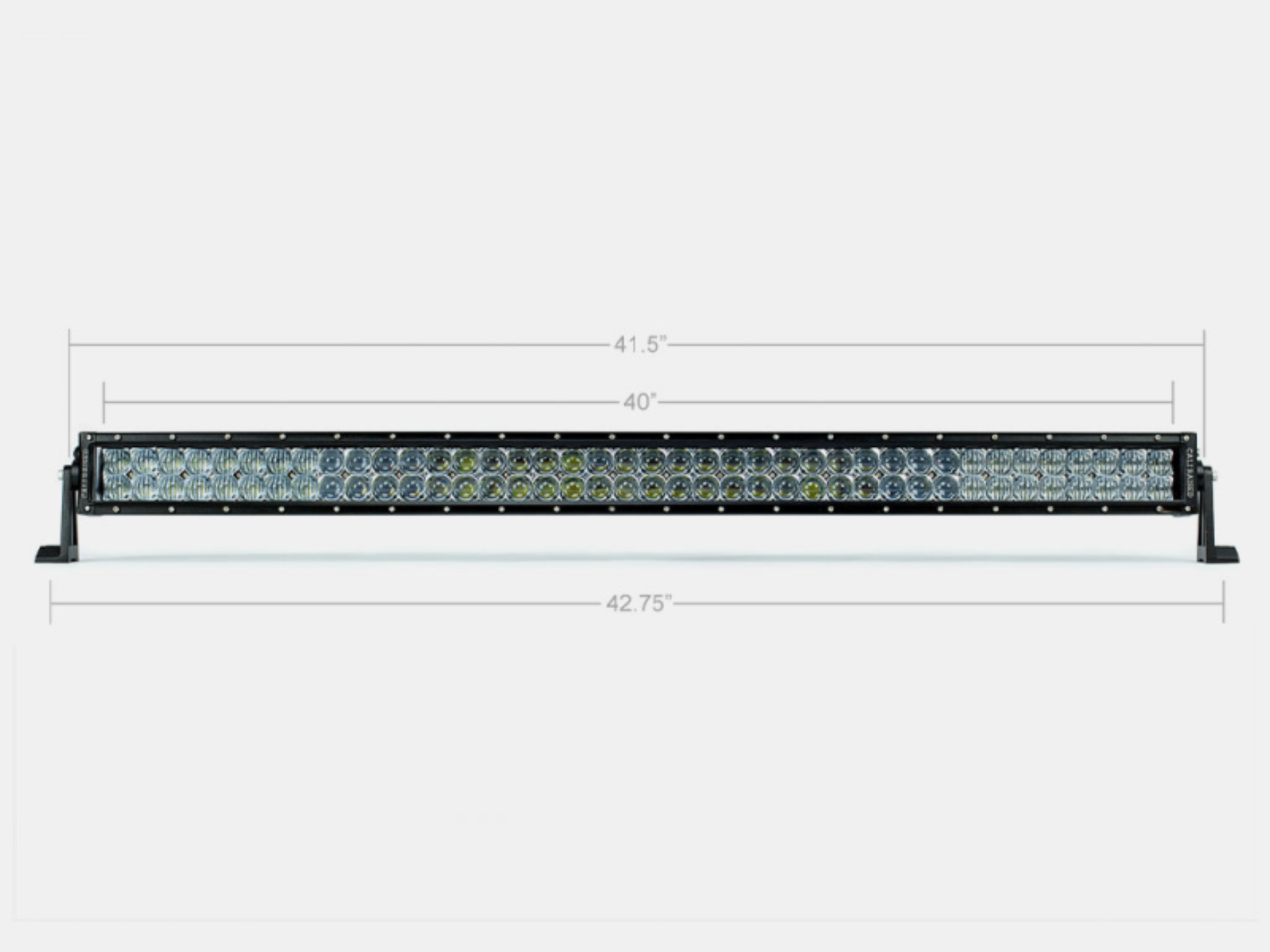 Picture of Cali Raised 42 Dual Row 5D Optic Osram Led Bar - Combo