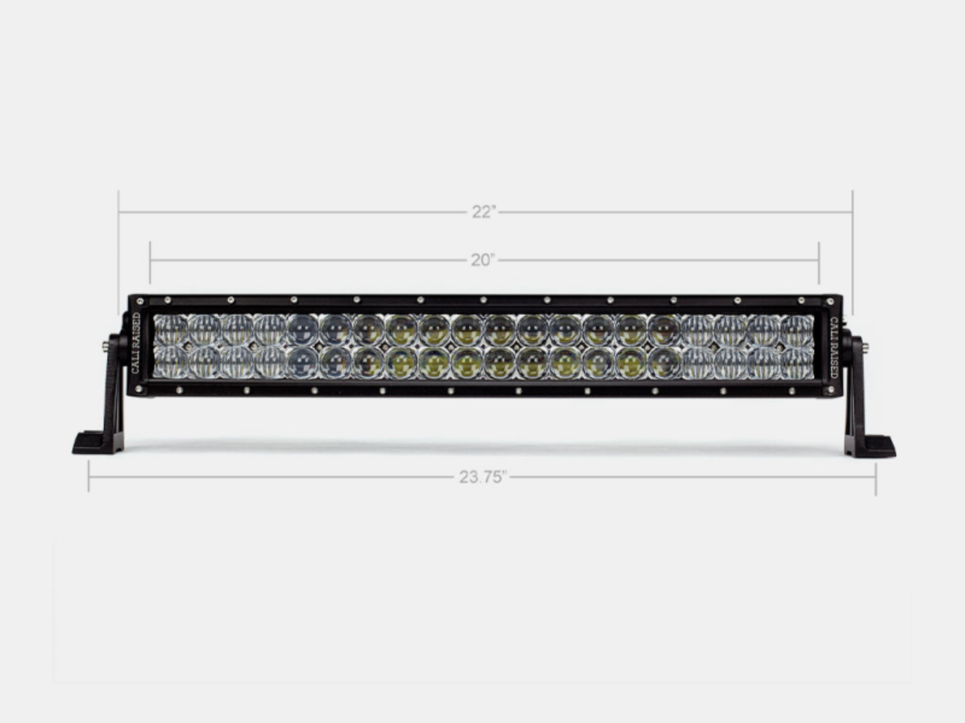Picture of Cali Raised 22 Dual Row 5D Optic Osram Led Bar - Spot