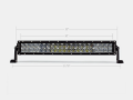 Picture of Cali Raised 22 Dual Row 5D Optic Osram Led Bar - Combo