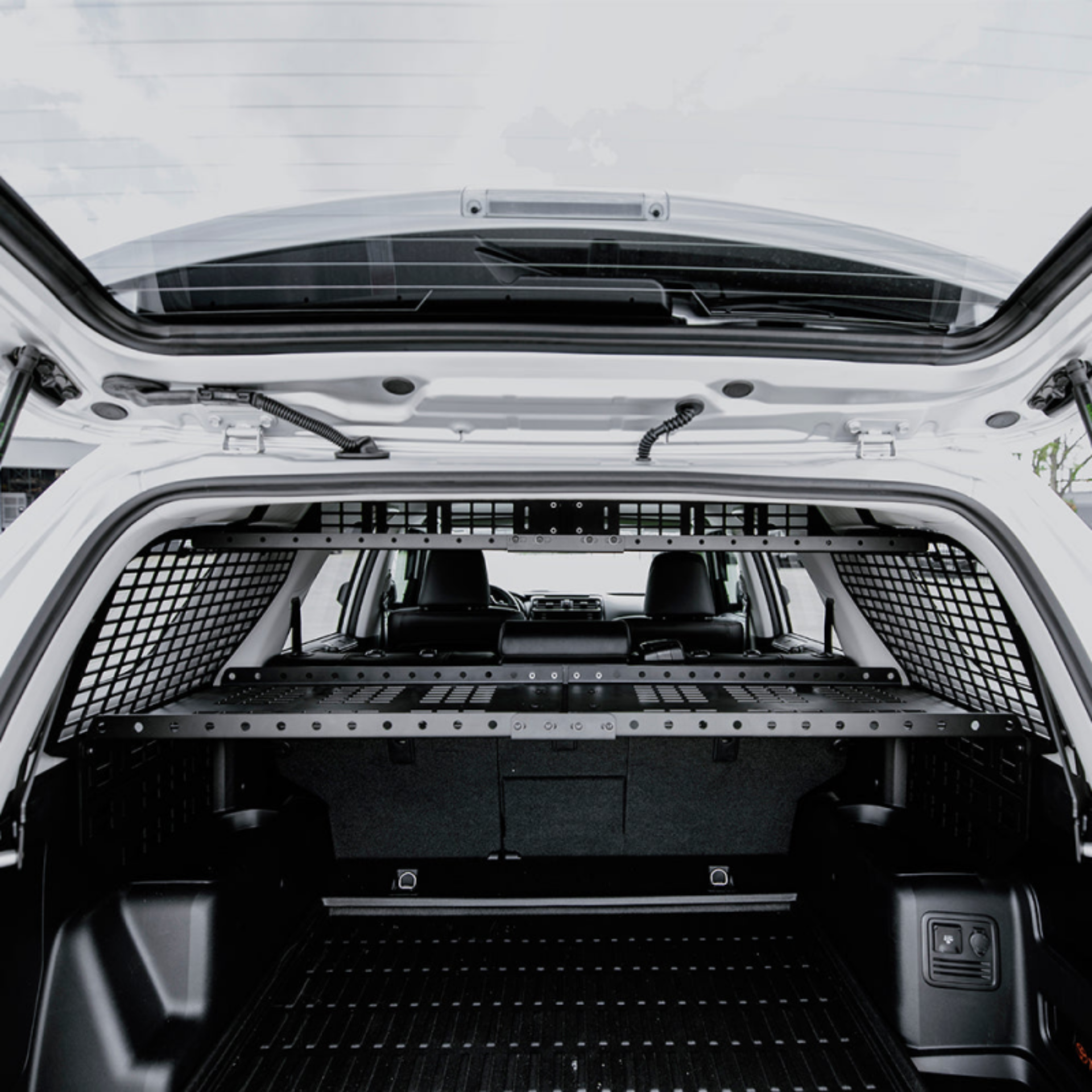 Picture of Cali Raised 10-24 Toyota 4Runner Interior Rear Molle Panel - 2 Row Seating / Driver & Passenger
