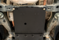 Picture of Cali Raised 05-23 Toyota Tacoma Transmission Skid Plate - Steel / Powder Coat