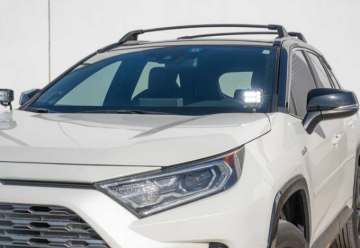 Picture of Cali Raised 2019+ Rav4 Ditch Mount Kit - 2 3.5 Inch Round Cannon Pod/Toyota Oem SQ Style Ditch Ligh