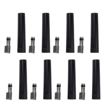 Picture of Moroso Ultra 40 Short Straight Ends Spark Plug Boot and Terminal Kit - Set of 8