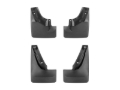 Picture of WeatherTech 23-24 Cadillac Escalade-V (Incl. ESV) Front & Rear No Drill MudFlaps - Black
