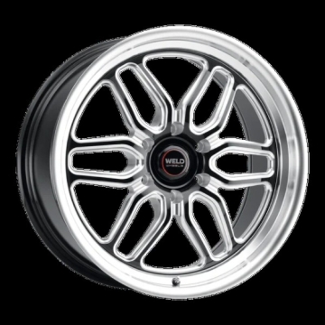 Picture of Weld 17x10 Laguna 6 Drag 6x135 ET42 BS 7.15 Gloss Black 87.1