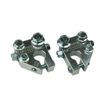 Picture of Moroso 1GA Wire 1/2in Dia Stud Crimp/Solder Battery Cable Terminal Kit (2 Pack)