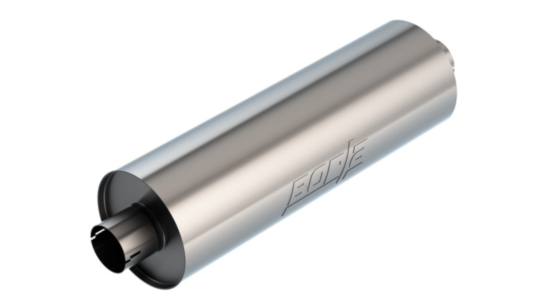 Picture of Borla Specialty Muffler 3in Center In/Out 7.75in Dia. 24in Body 29in OAL Touring Notched