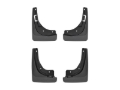 Picture of WeatherTech 20-24 Tesla Model Y No Drill Front & Rear MudFlaps - Black
