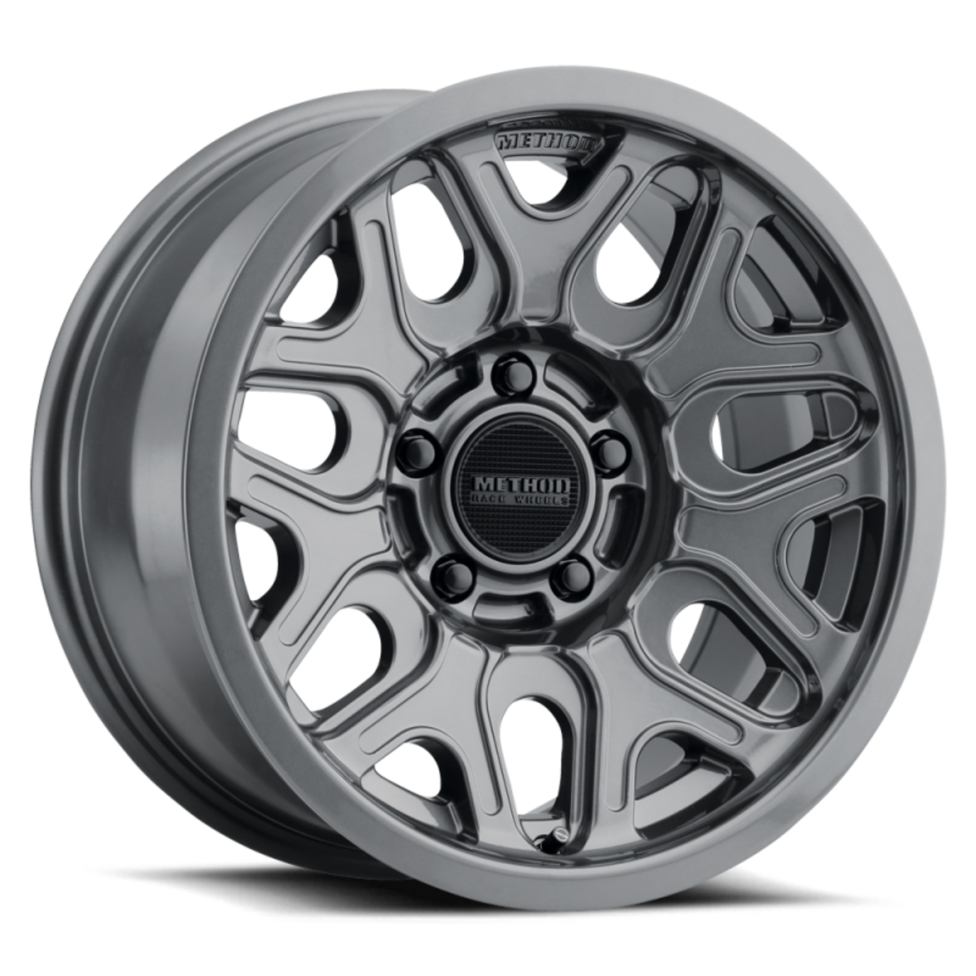 Picture of Method MR322 / 20x9 / 6x135 BP / 12ET / 5.44in BS / 87mm CB - Gloss Titanium Wheel