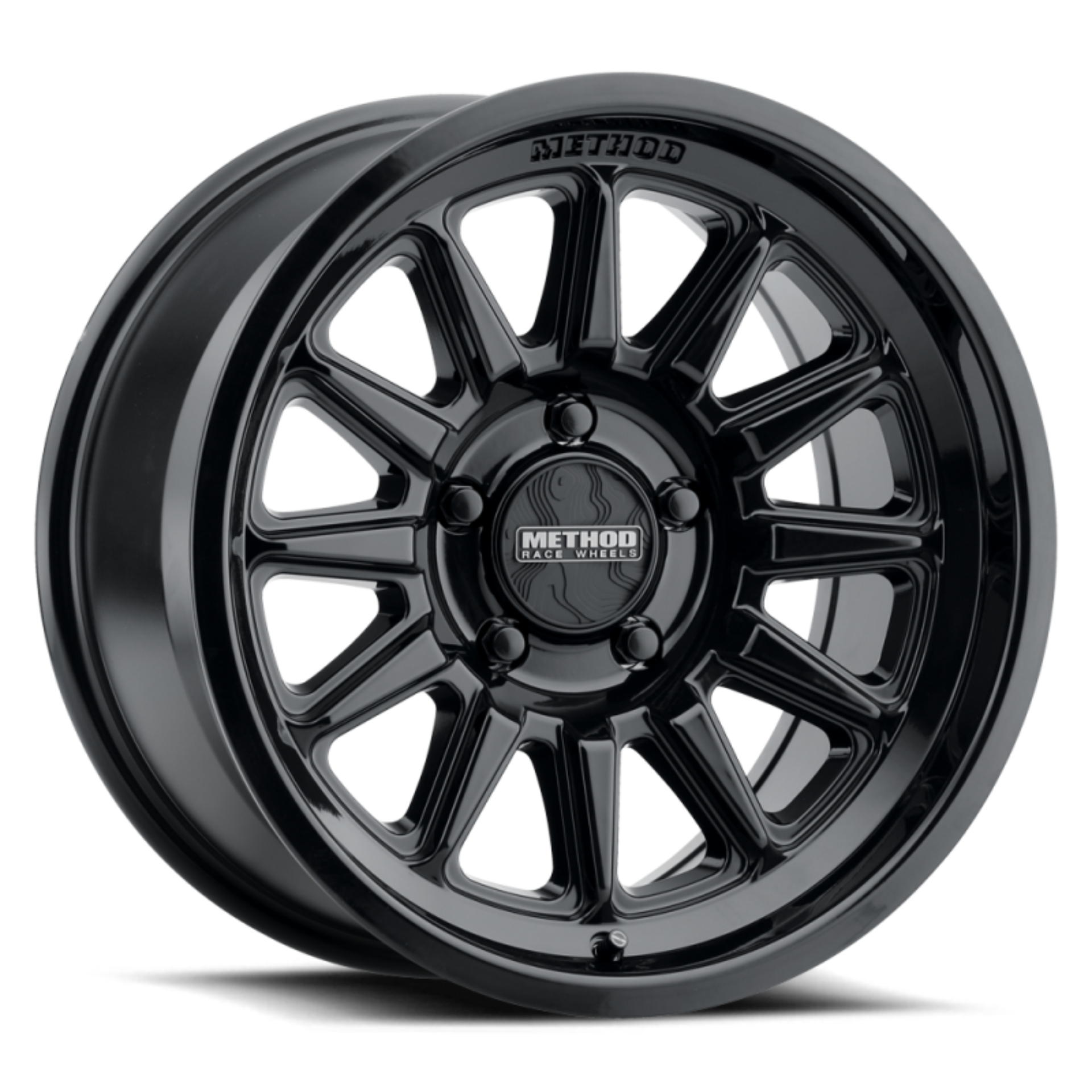 Picture of Method MR323 17x8.5 / 5x5 BP / 0ET / 4.72in BS / 71.5mm CB - Gloss Black Wheel