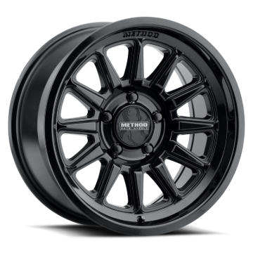 Picture of Method MR323 17x8.5 / 5x5 BP / 0ET / 4.72in BS / 71.5mm CB - Gloss Black Wheel