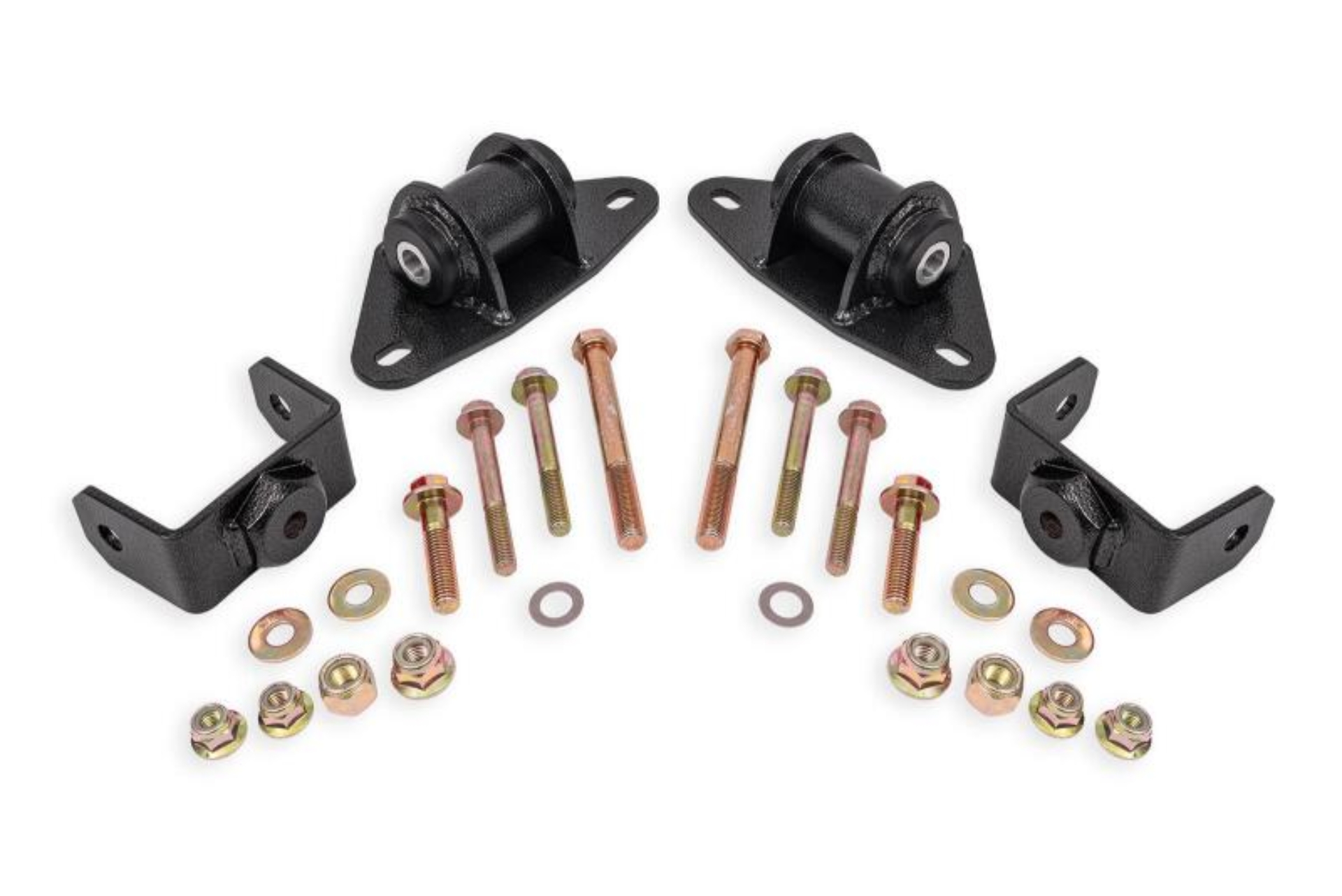 Picture of BMR 14-19 Chevrolet Corvette Motor Mount Kit - Black Hammertone