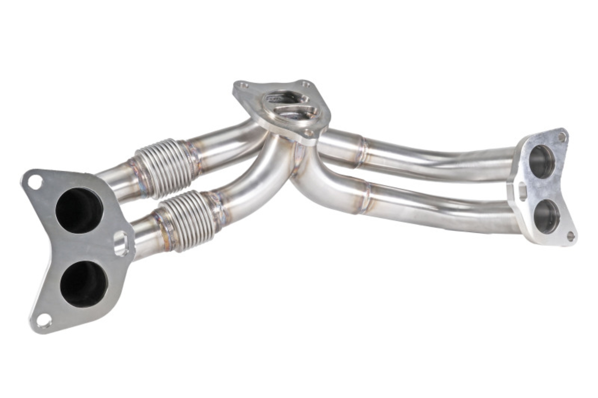 Picture of PERRIN 22-26 Subaru WRX / 20-25 OBXT & LXT / 19-25 Ascent Equal Length Header - Brushed SS
