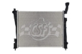 Picture of CSF 18-21Jeep Grand Cherokee Trackhawk / 2021+ Dodge Durango SRT Hellcat OE Replacement Radiator