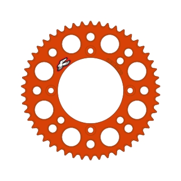 Picture of Renthal 2025 KTM 65 Rear Chain Wheel - Orange 420-47GP Teeth