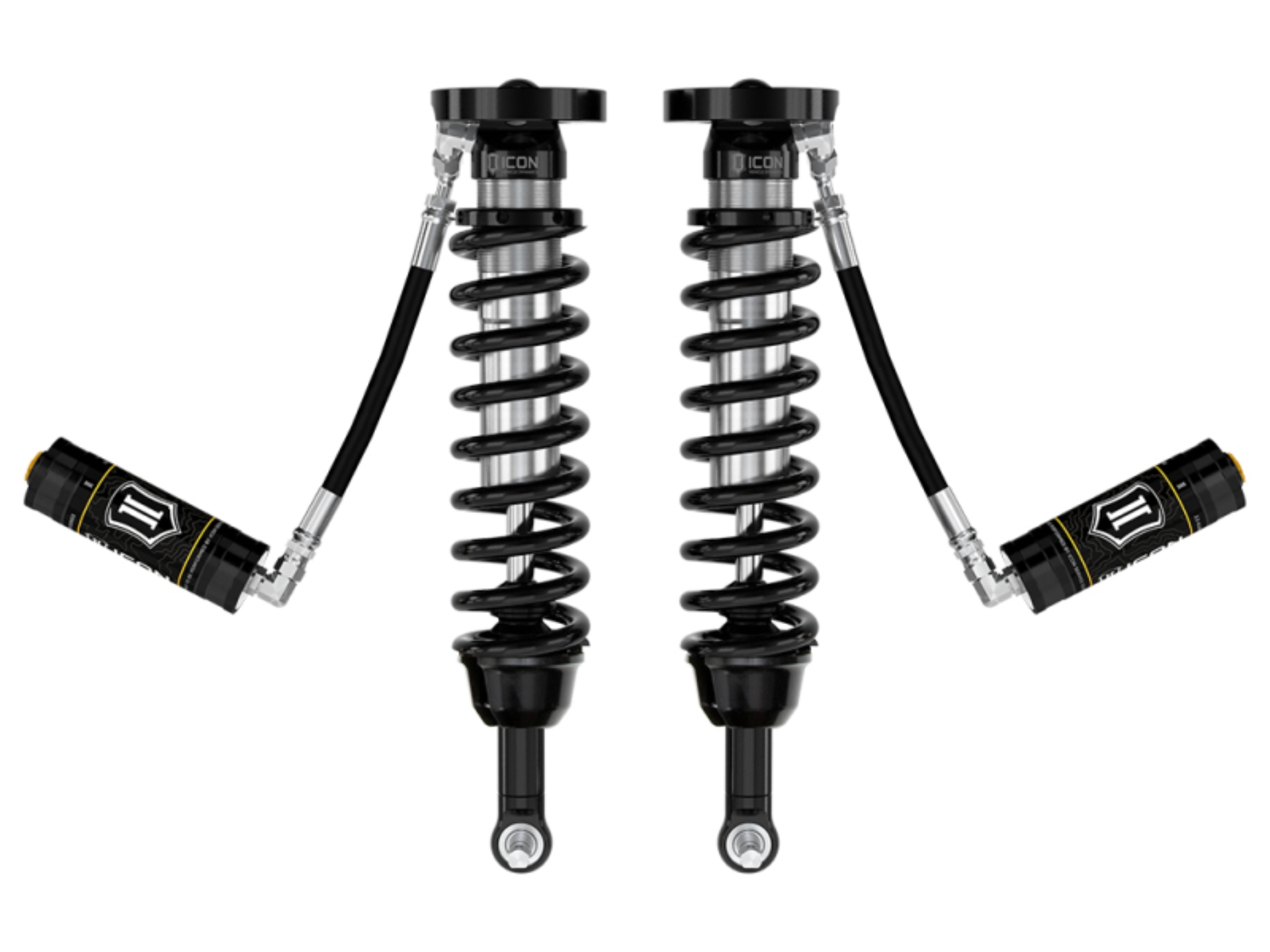 Picture of ICON 21-24 GM Tahoe/Suburban/Yukon/Yukon XL 2.5-3.25in Lift Front V.S. 2.5 Series Coilover Kit