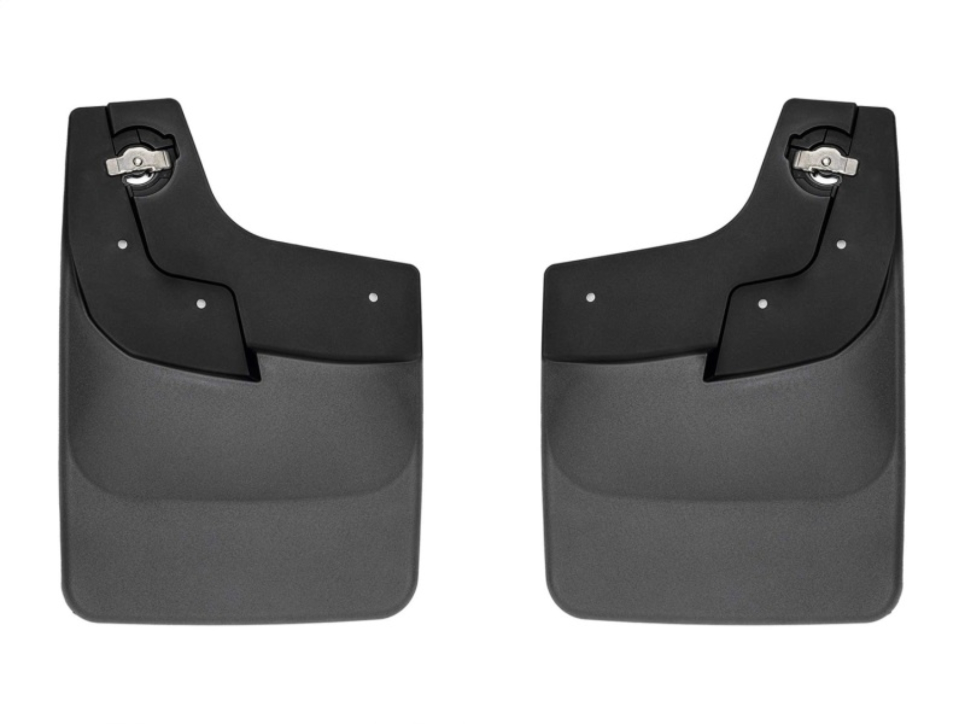 Picture of WeatherTech 23-24 Chevrolet Colorado Rear No Drill Mudflaps ( w/Factory Flares)