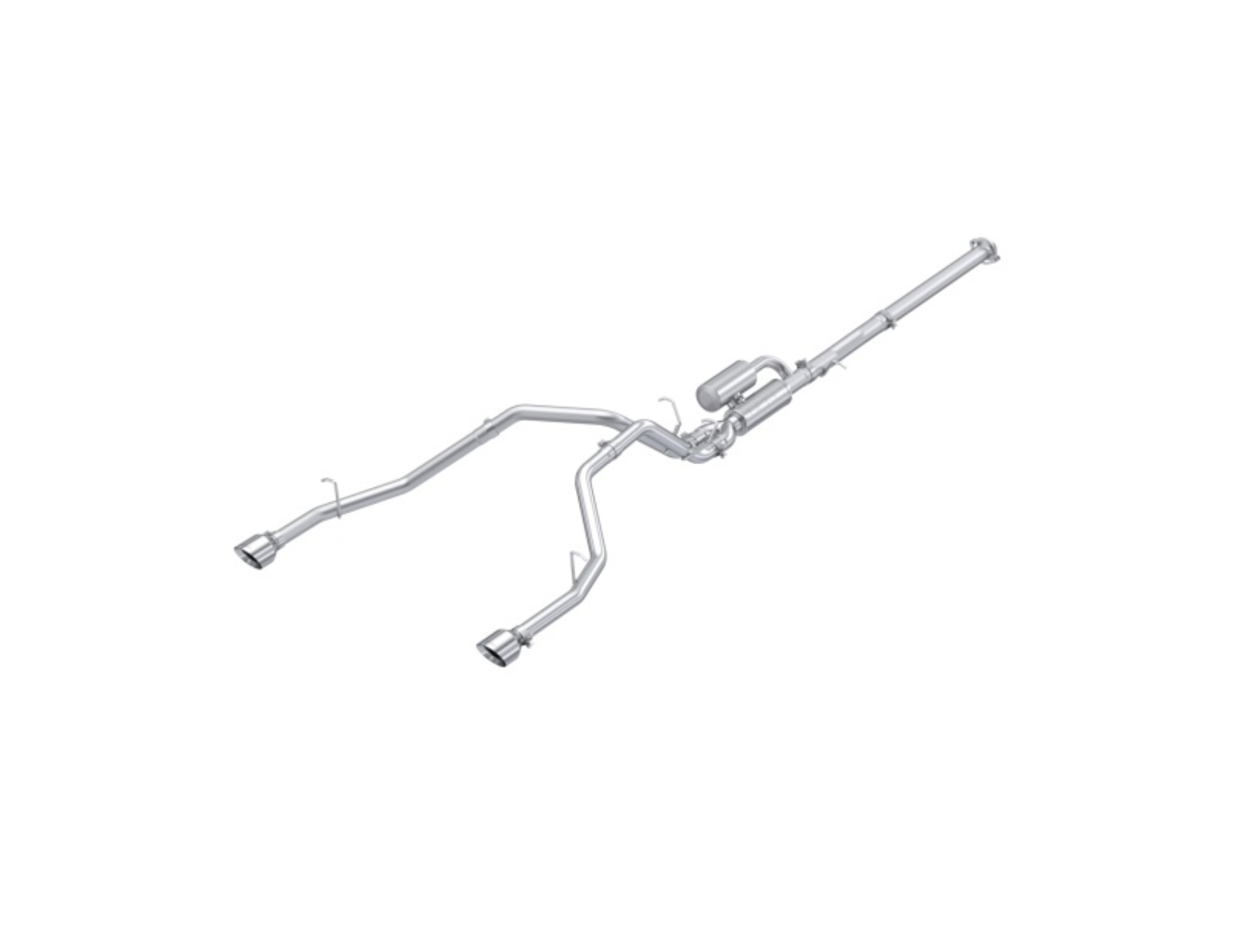 Picture of MBRP 2025+ RAM 1500 3.0L AL Series 3.0in Cat-Back Dual Rear Exit Exhaust