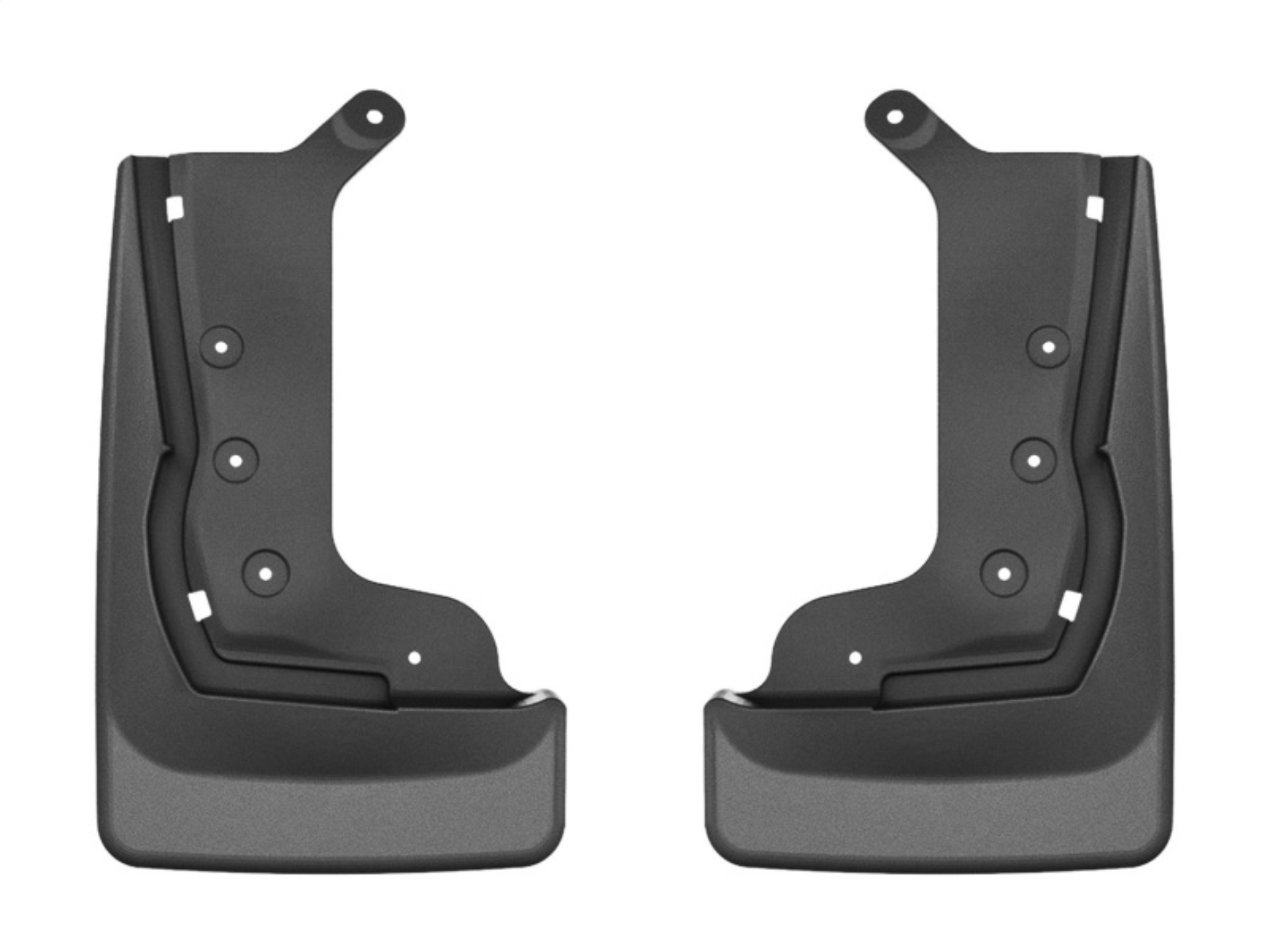 Picture of WeatherTech 23-25 Honda Pilot No Drill Front MudFlaps - Black