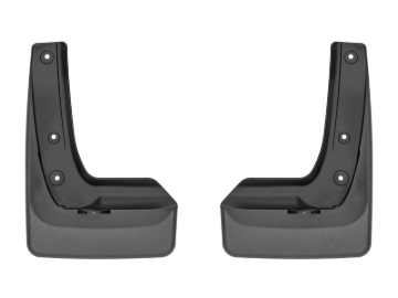 Picture of WeatherTech 20-24 Toyota Highlander (Incl. Hybrid) No Drill Front MudFlaps - Black
